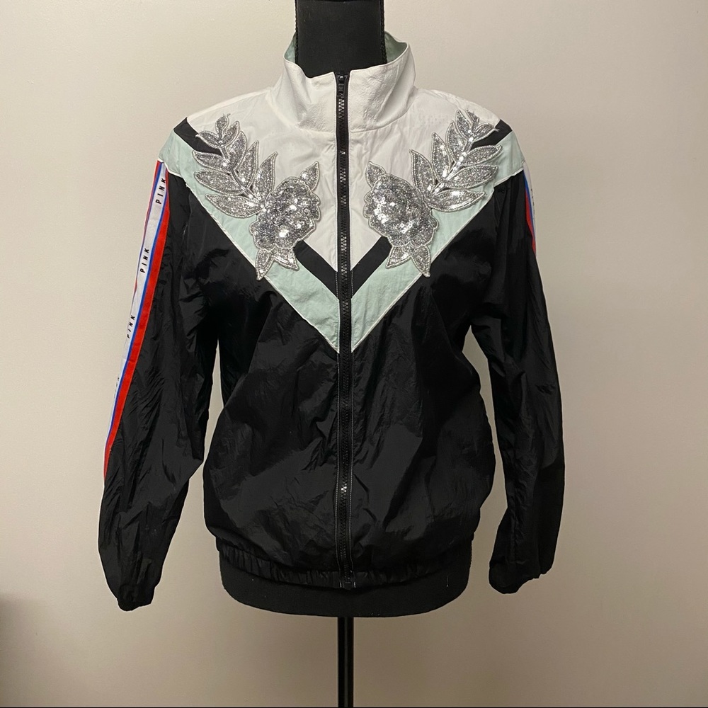 Pink windbreaker